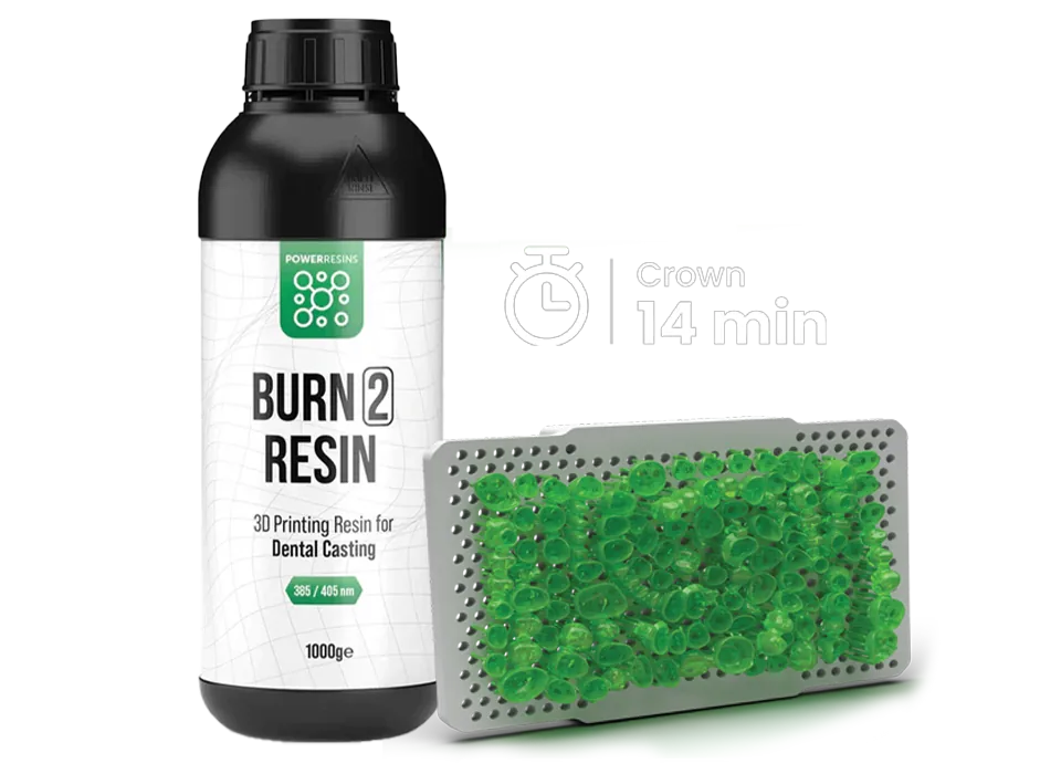 Burn2 Castable Resin
